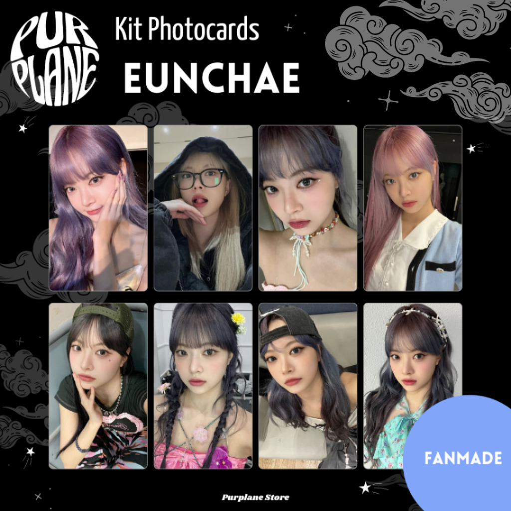 Photocards Eunchae Le Sserafim Kpop Fanmade | Shopee Brasil