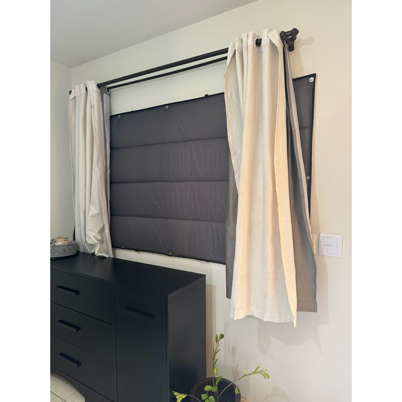 Cortina Acústica, Anti Ruido, Black Out, Anti Térmica | Shopee Brasil
