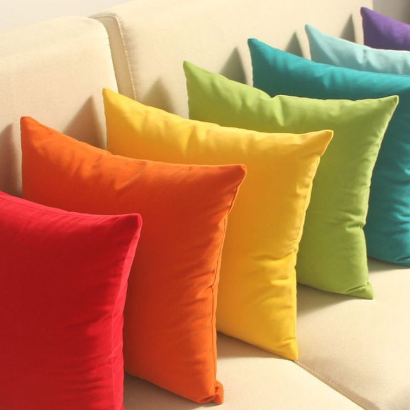 kit 2 Amofadas 40 x 40  Oxford  "enchimento incluso " varias cores PROMOCAO | Shopee Brasil