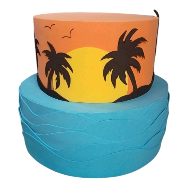 Bolo Fake por do sol | Shopee Brasil