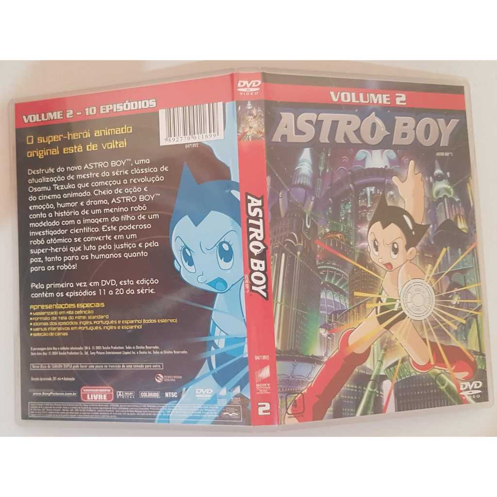 DVD Astro Boy Volume 2 | Shopee Brasil