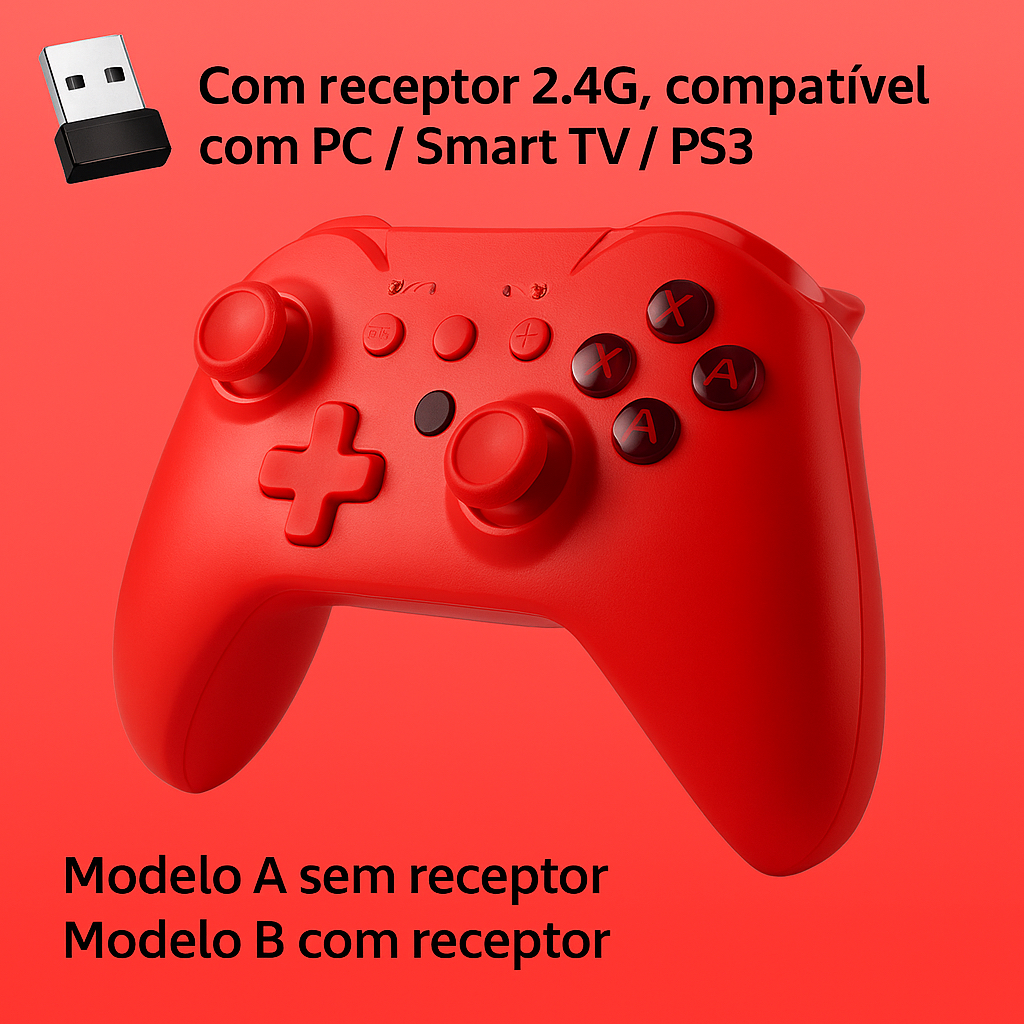 Novo Controle Sem Fio Multifuncional PARA Switch, Android/iOS