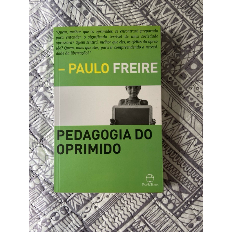 Livro Pedagogia do Oprimido - Paulo Freire | Shopee Brasil