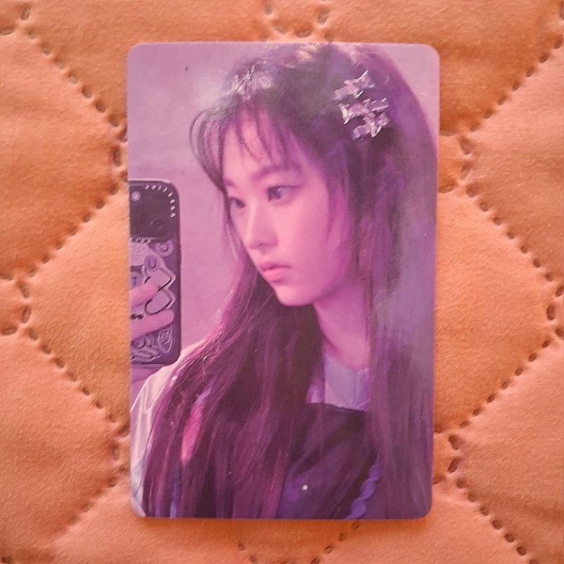 Haerin Photocard Oficial Newjeans NJZ Debut OMG Get Up