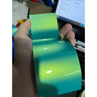 Tinta automotiva base poliester Verde satin gold ll Exclusiva