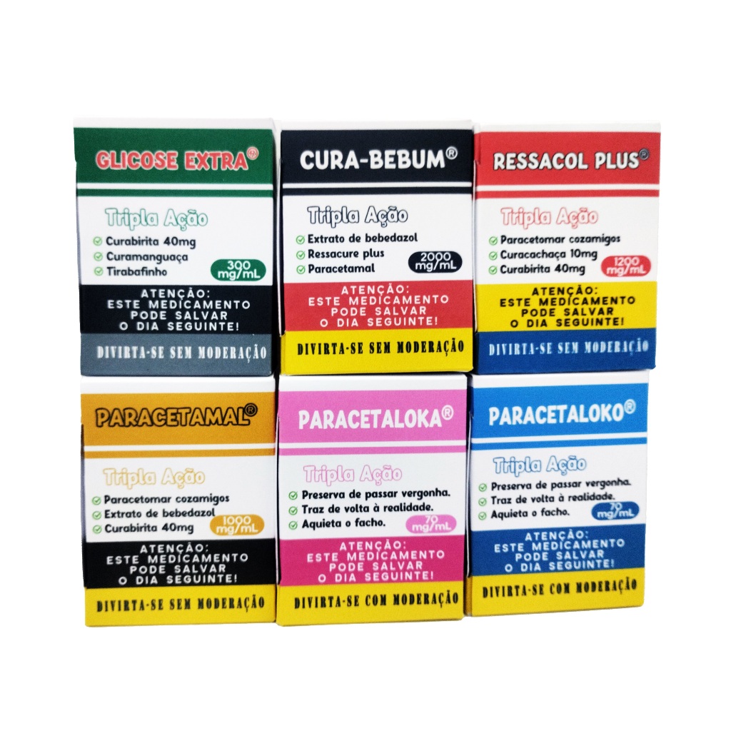 20 Caixinhas kit Anti Ressaca Lembrancinhas de festas Aniversário ...