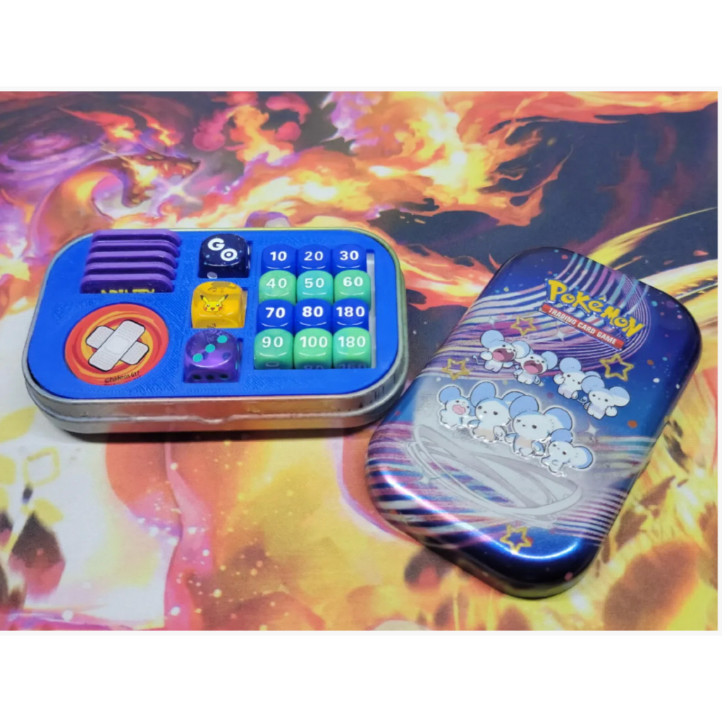 Mini encarte Pokémon TCG - Modelo: Startle (não acompanha lata e dados)