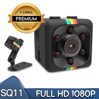 Mini Câmera Segurança Full HD 1080p Portátil Com Suporte em Oferta na Shopee