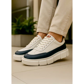 2 Pares de Tenis Melburk Sola Alta Plataforma Oversize Masculino Palmilha Conforto Modelo Exclusivo Atria Shoes Promoção