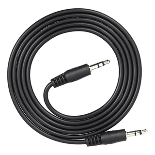 Kit 1,2,5,10 Cabo de Áudio P2 Auxiliar 3.5mm Para Caixa de Som Fone de Ouvido Computador 1,5 Metros