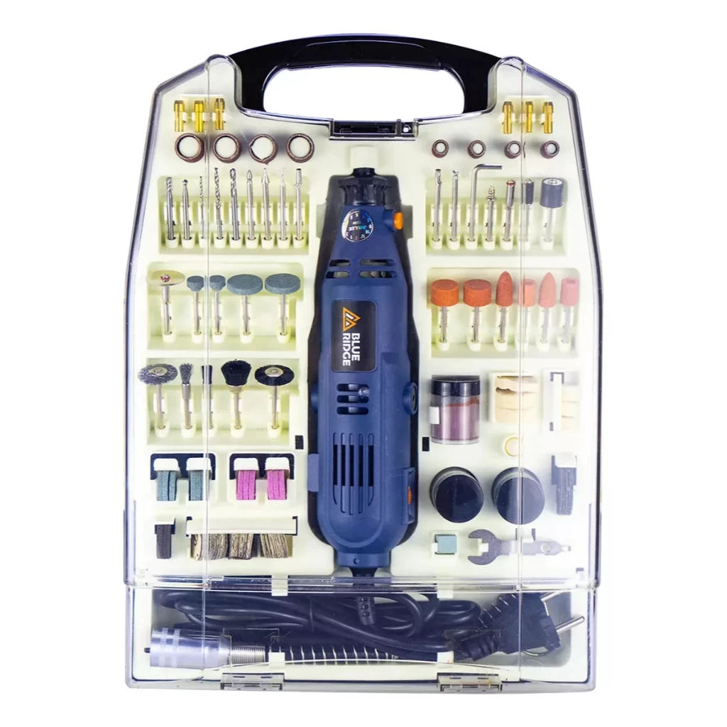 Micro Mini Retifica Furadeira Lixadeira 500W 233pçs com Chicote 220v ...