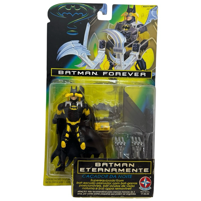 BATMAN FOREVER ロードレースセット Kenner 未開封 Batman Caçador da Noite - Batman Forever - Kenner/Estrela | Shopee