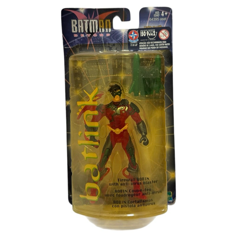 Boneco Firewall Robin with Anti-Virus Blaster - Batman Beyond - Hasbro ...
