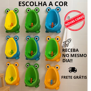 Mictorio Sapinho Infantil Pinico Desfralde Criança Treino Baby Todas Cores em Oferta na Shopee