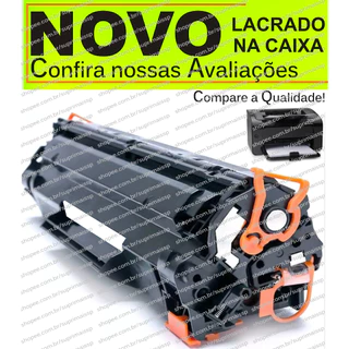 Toner Compatível HP CE285A CB435A CB436A P1102 P1005 P1505 M1120 M1210 M1212 M1130 M1132 - Novo