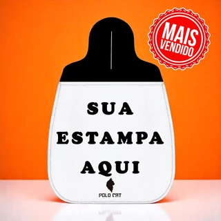 Lixeira de Carro Neoprene Personalizada Sua Estampa Aqui