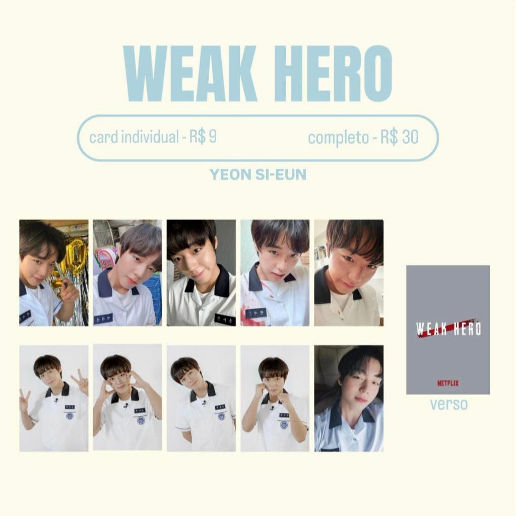 photocards weak hero class | Shopee Brasil
