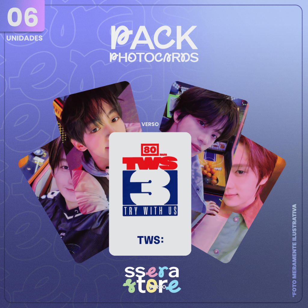TWS Try With Us Photocards Fanmade | Shopee Brasil