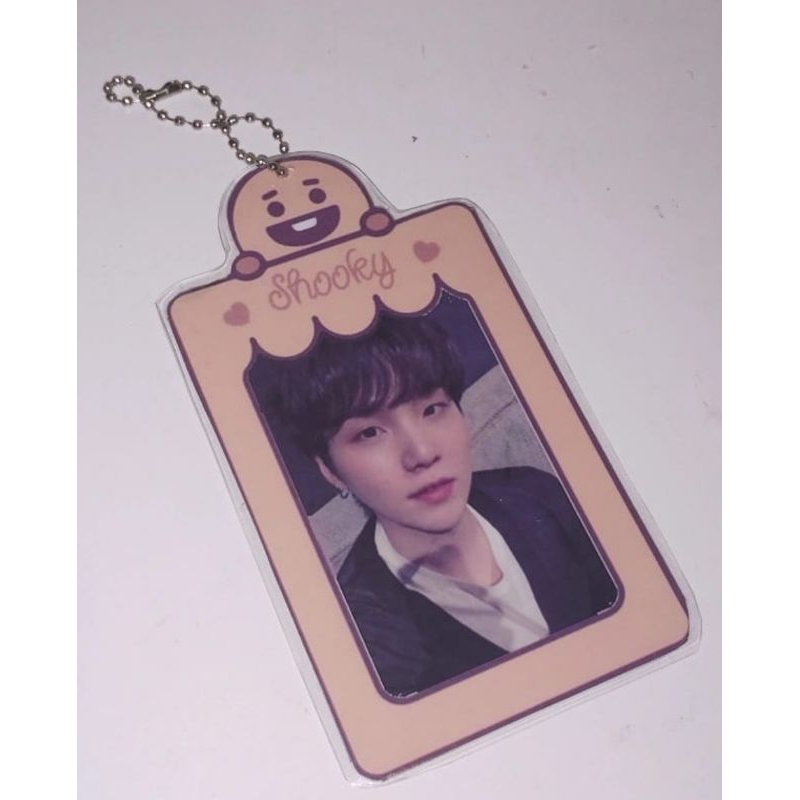 CHAVEIRO BTS , TIPO HOLDER, PLASTIFICADO, JUNGKOOK, JIN, JIMIN, V