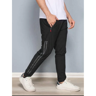 SUN CAI Running Homens Cintura Com Cordão Bolso Com Zíper Calças Esportivas Tecido importado de secagem rápida T2465