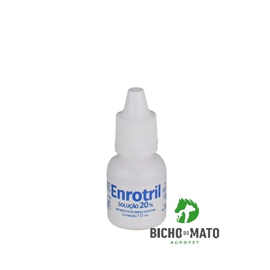 Enrotril Solúvel 20% 10ml Antibiótico Para Pássaros e Aves - Vetbras ...