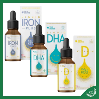 Kit Iron Plus + Multivitamínico DHA + Vitamin D - 30ml cada - True Source