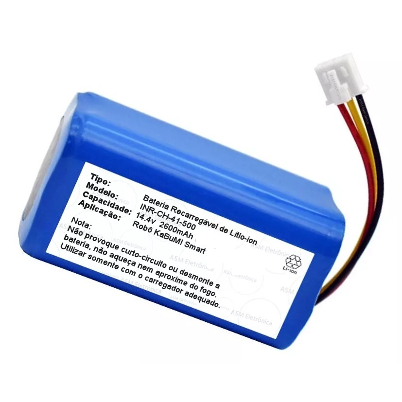 Bateria Robô Aspirador De Pó Kabum Smart 2500mah KaBuM Smart 500, KaBuM Smart 500, KaBuM Smart 700, Liectroux C30B