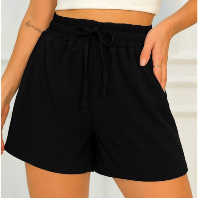 Short Feminino Soltinho de Viscose Com Bolsos do P ao Plus Size ...