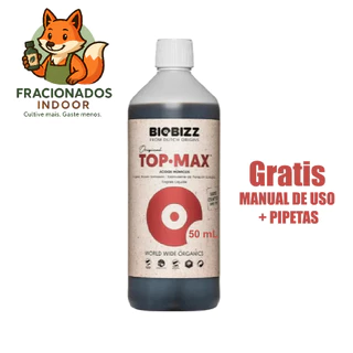 Fertilizante Top Max 100ml Biobizz Cultivo Indoor/outdoor Grow