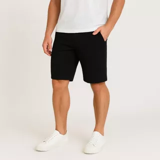 Bermuda Masculina Sarja Reta Lisa Brim 36 ao 46 Varias Cores
