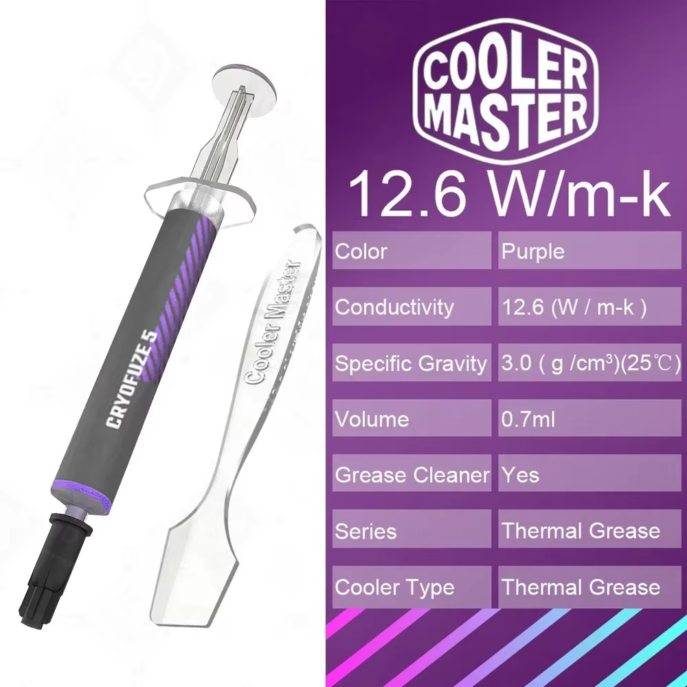 Pasta Térmica CryoFuze Violet 12.6 W/mK para PC Gamer GPU/CPU Video ...