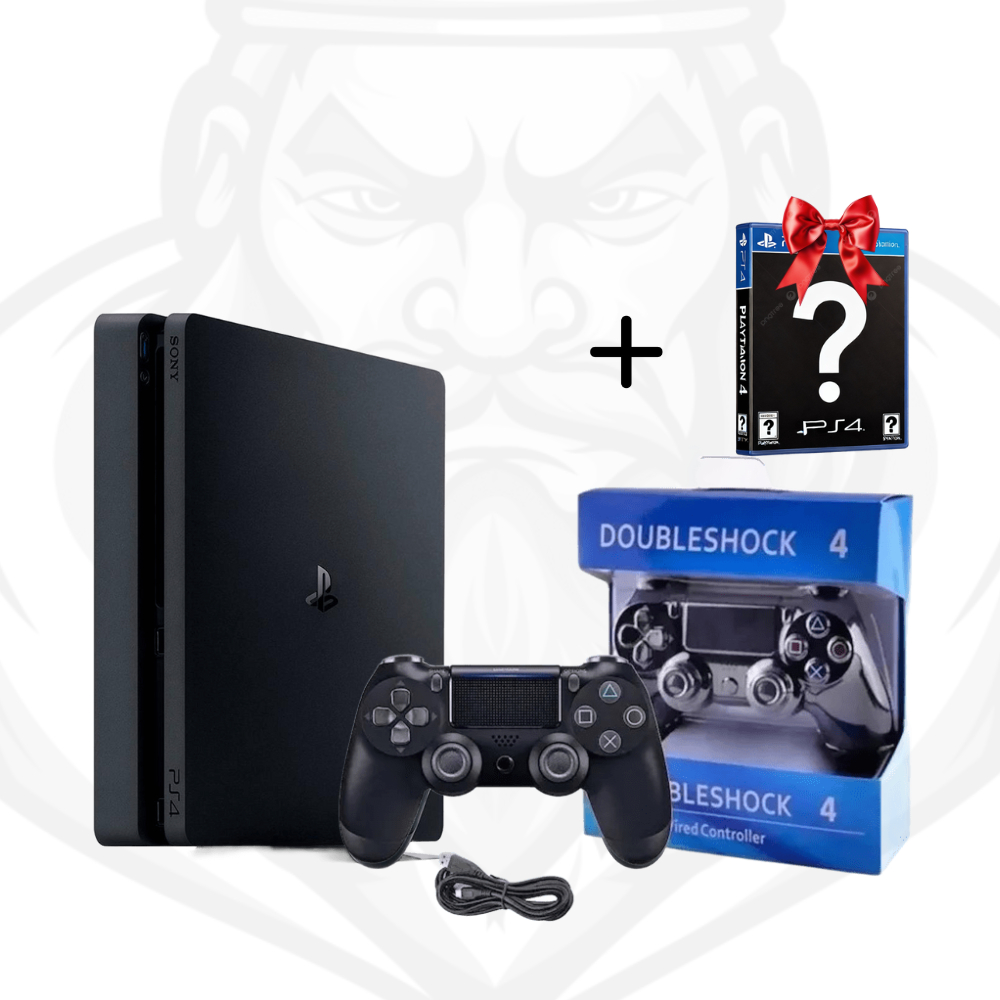 PS 4 SLIM- Console ORIGINAL - Video game Completo - 500GB ou 1TB + 1 ...