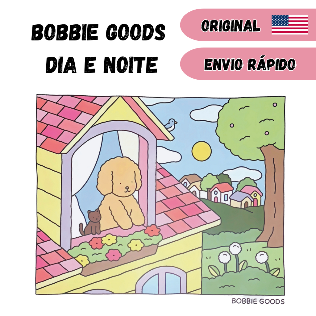 Bobbie Goods Dia e Noite - 26 Desenhos para Colorir - Folhas Soltas ...