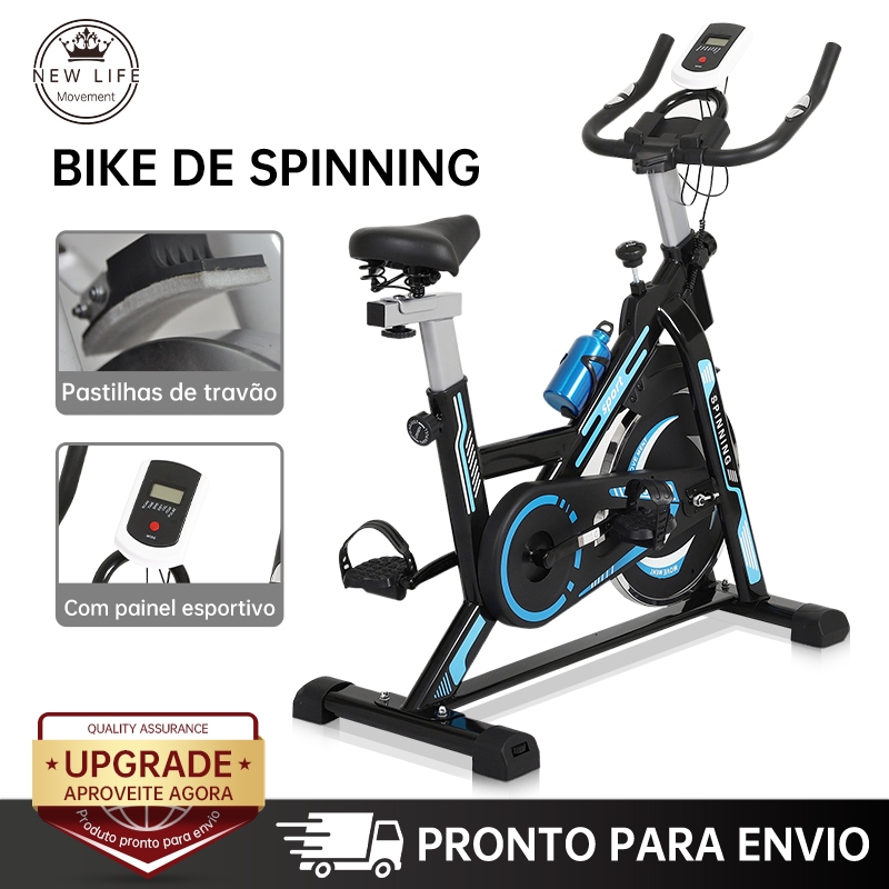 Bicicleta Bike Ergometrica Spinning Academia Fitness Profissional 120kg