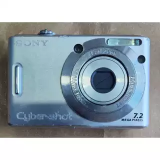 Câmera digital Sony Cyber-shot DSC-W35 7,2 MP 3x - Prata Leia adescriçâo