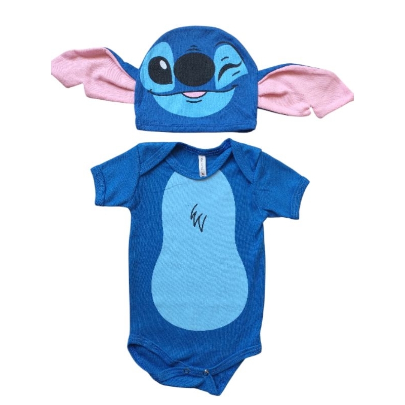 Stitch roupa do Stitch para bebê Body Stitch bebê | Shopee Brasil