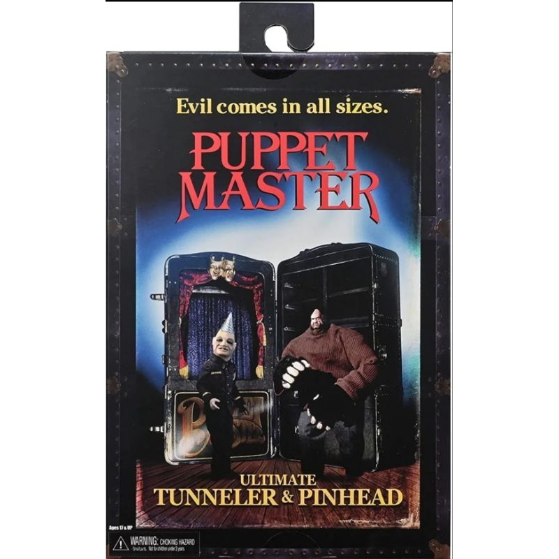 Puppet Master Ultimate Pinhead & Tunneler -Neca Original | Shopee Brasil