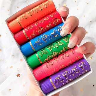 Kit 6 E 12 Unidades Batom Mágico Coloridos da Vovó 24 Horas Longa Duração - Bella Femme em Oferta na Shopee