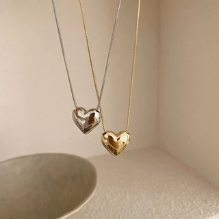 Moda Colar de Aço Inoxidável Feminino Folheado - Galvanizado Ouro 18K, Design Clássico e Durável