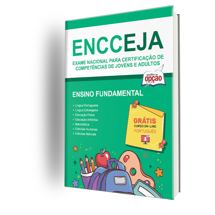 Apostila ENCCEJA 2025 - Ensino Fundamental | Shopee Brasil