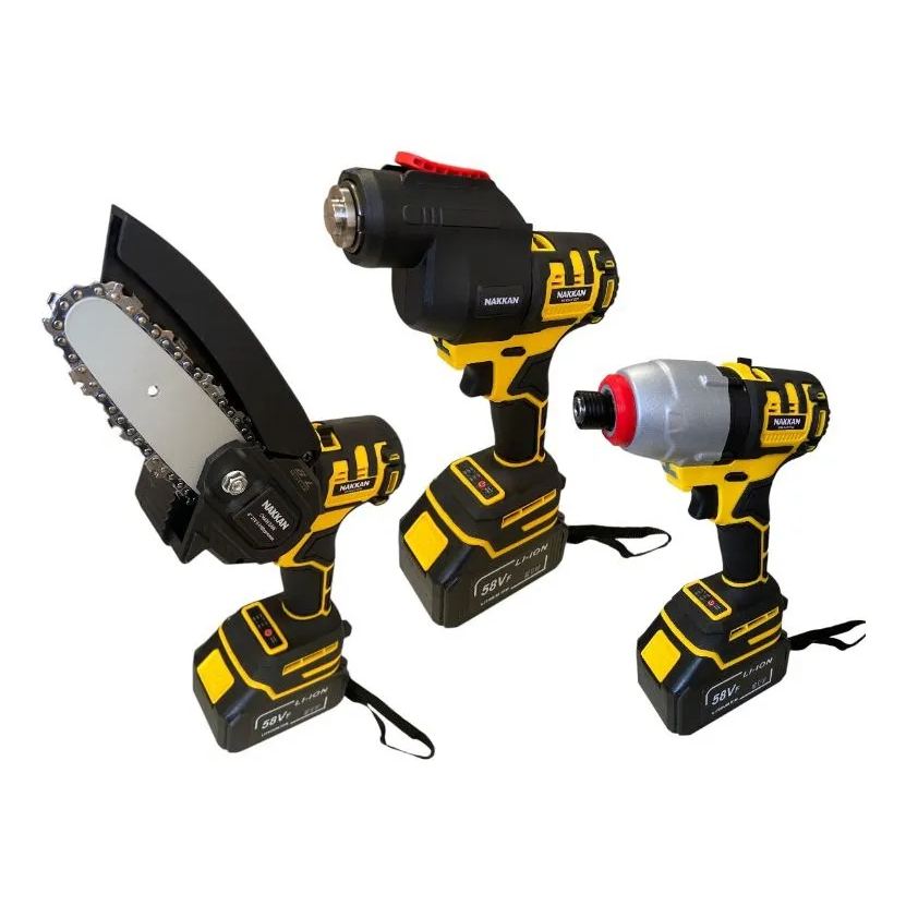 Kit Ferramentas 10 Em 1 Multifuncional 58V Maleta Completa NAKKAN