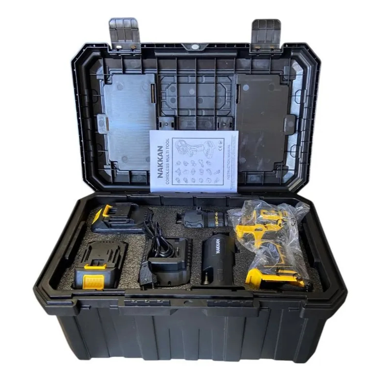 Kit Ferramentas 10 Em 1 Multifuncional 58V Maleta Completa NAKKAN