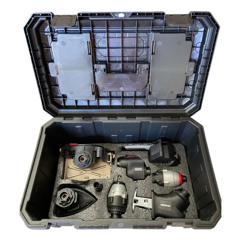 Kit Ferramentas 10 Em 1 Multifuncional 58V Maleta Completa NAKKAN
