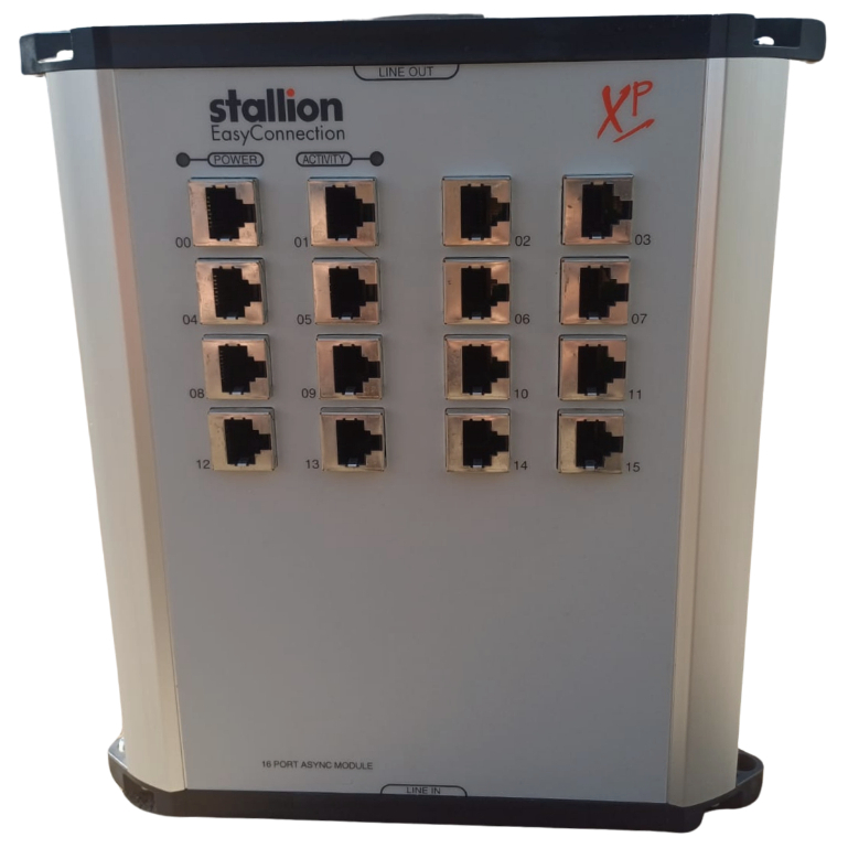 Portas Easy Connection XP Panel 16 portas X RJ45 RS232 P/N da Stallion ...