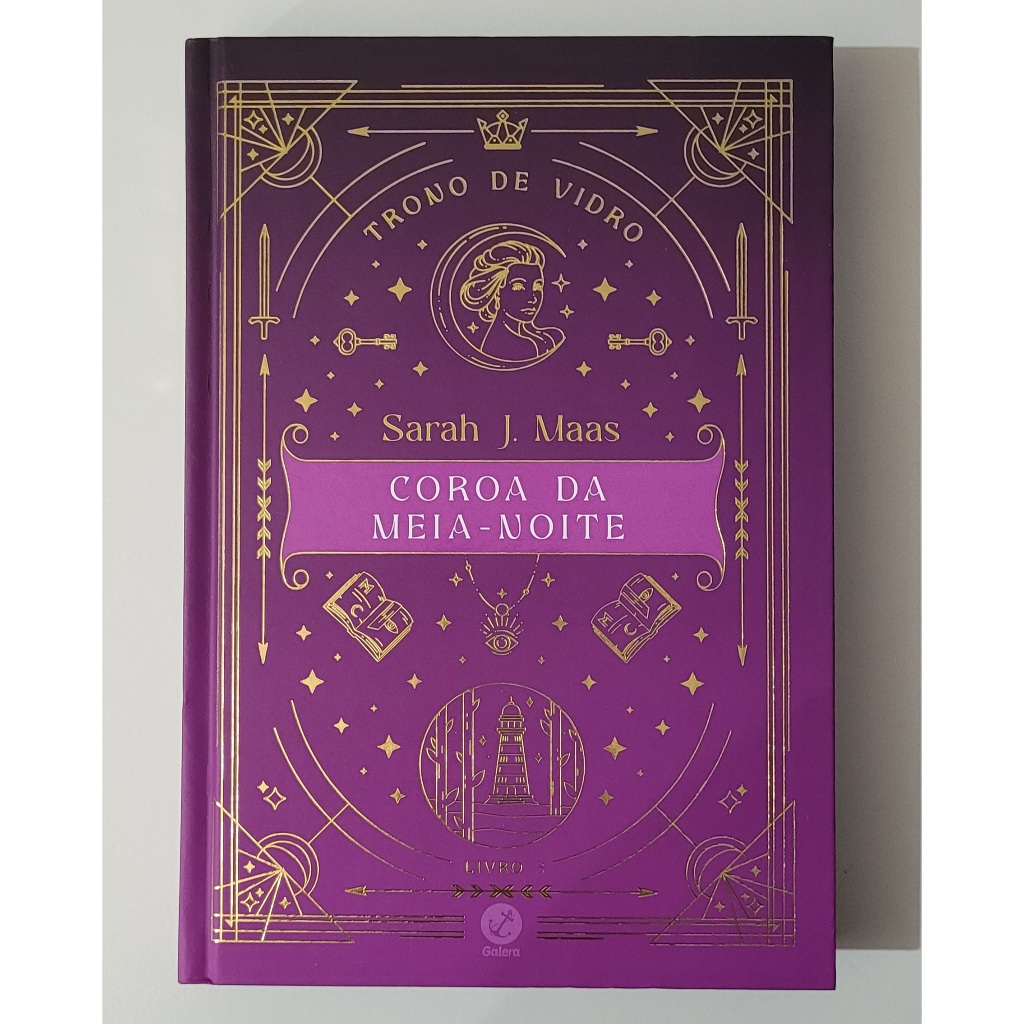 Livro Trono de Vidro: Coroa da Meia-Noite Edição Especial | Shopee Brasil