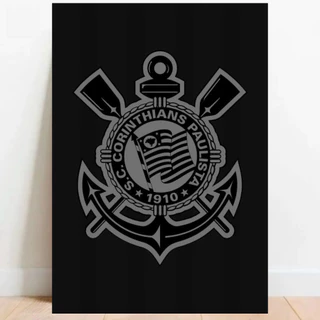 Quadro Placas Decorativas Quadros Timão Corinthians gavioes da fiel Futebol Esportes 010