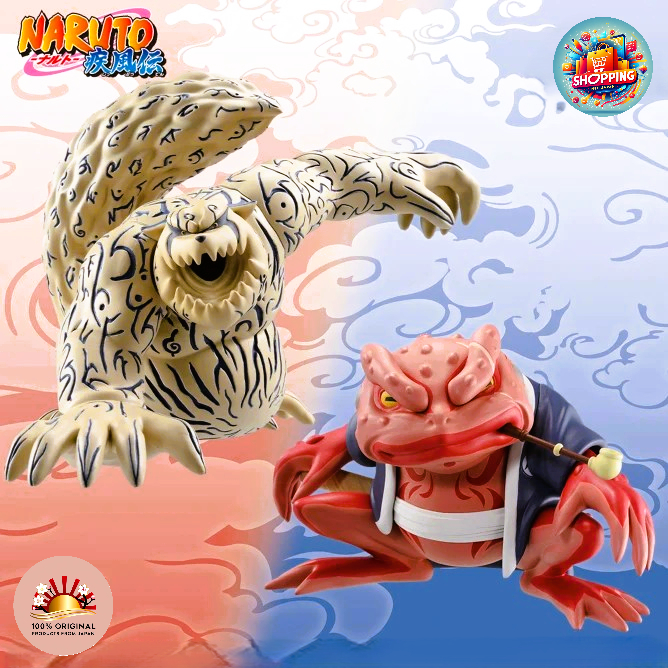 Action Figure Moritsuru e Gamabunta – Banpresto Naruto – Original