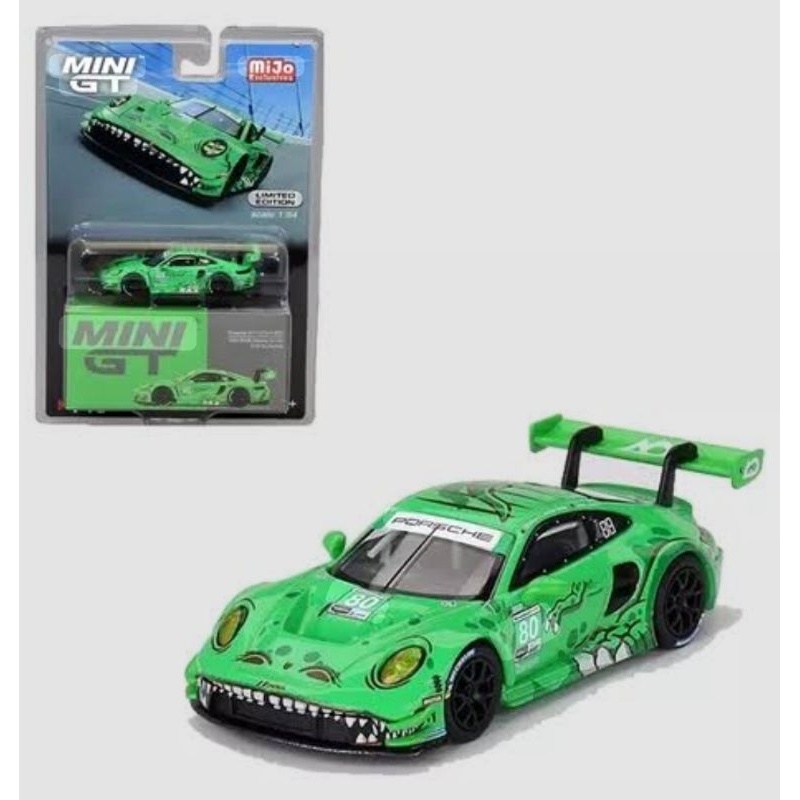 MINI GT 🏁🦖 Porsche 911 GT3 R #80 
