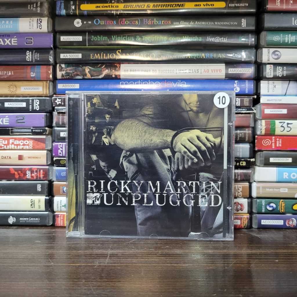 CD RICKY MARTIN - UNPLUGGED | Shopee Brasil