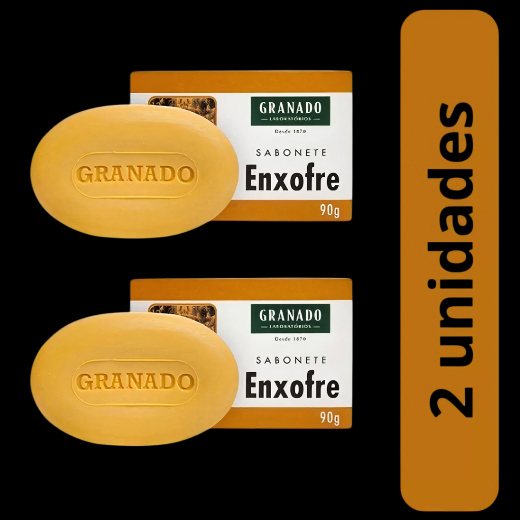 Kit c/ 2 Sabonete Granado Enxofre Barra - 90g